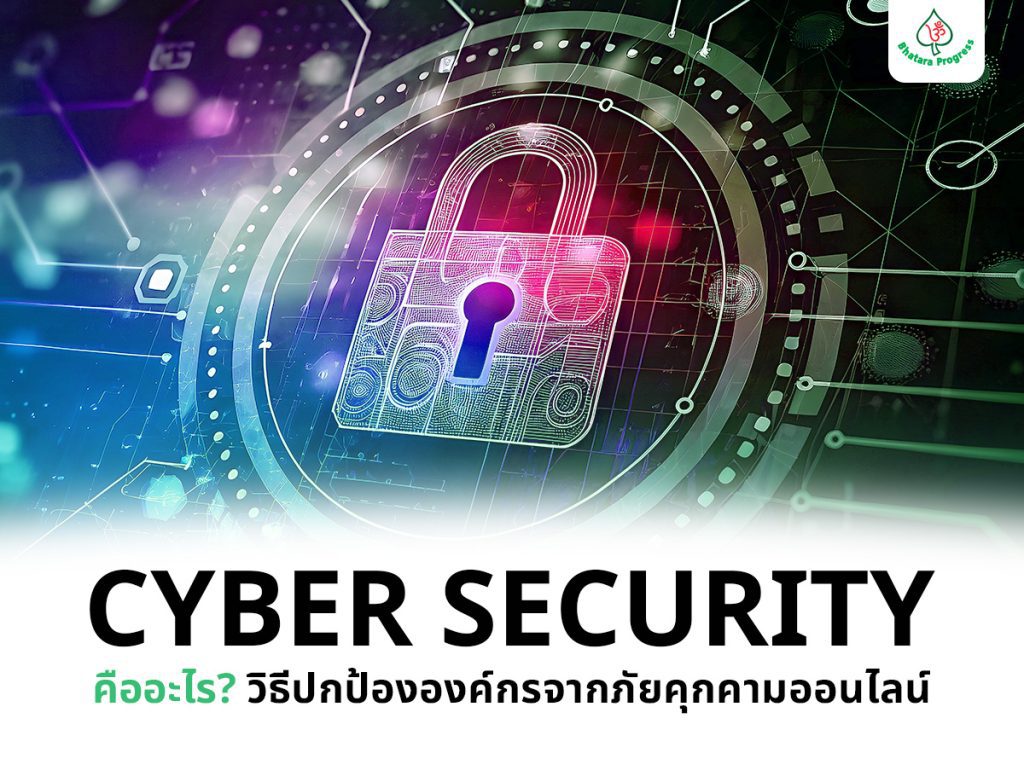 Cyber Security คืออะไร? วิธีปกป้ององค์กรจากภัยคุกคามออนไลน์