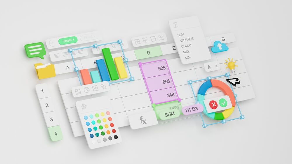 โปรแกรมบัญชีออนไลน์ ตารางคำนวณ